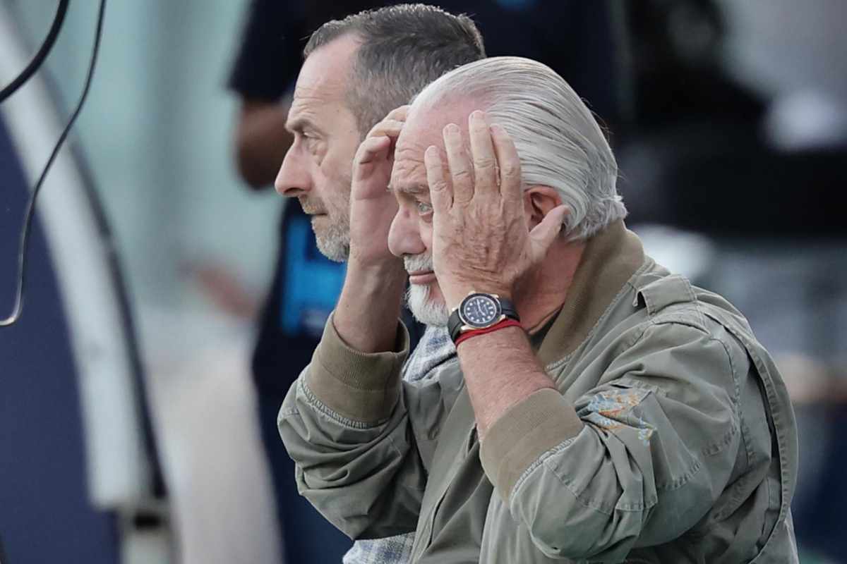 Un annuncio ha fatto infuriare il Napoli di De Laurentiis