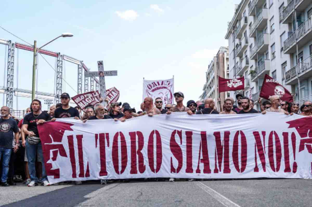 Torino protesta tifosi