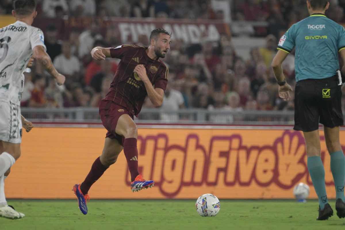 Litigio De Rossi-Cristante a Trigoria