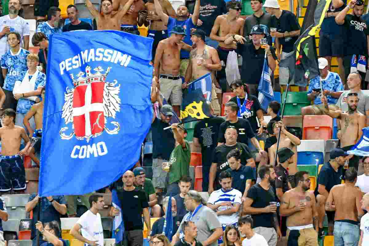 Como tifosi regalo società