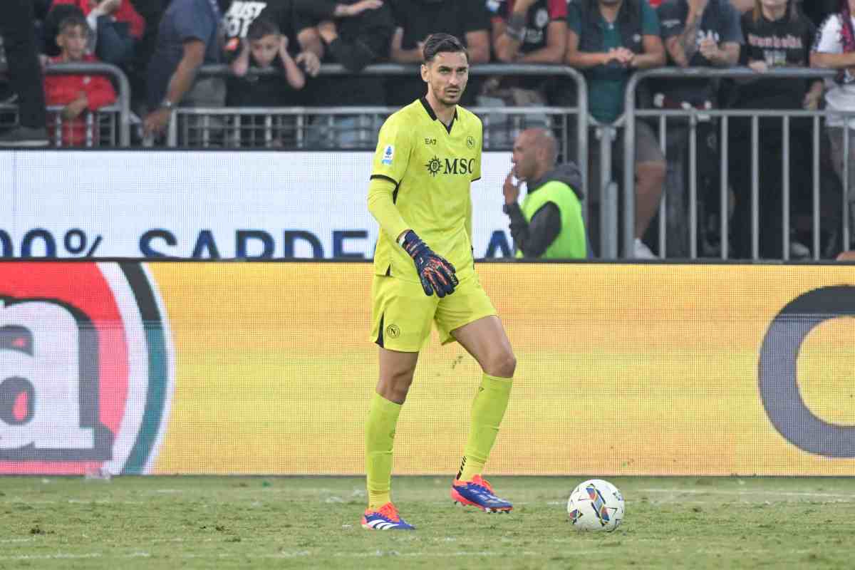 Juve Napoli infortunio Meret Caprile