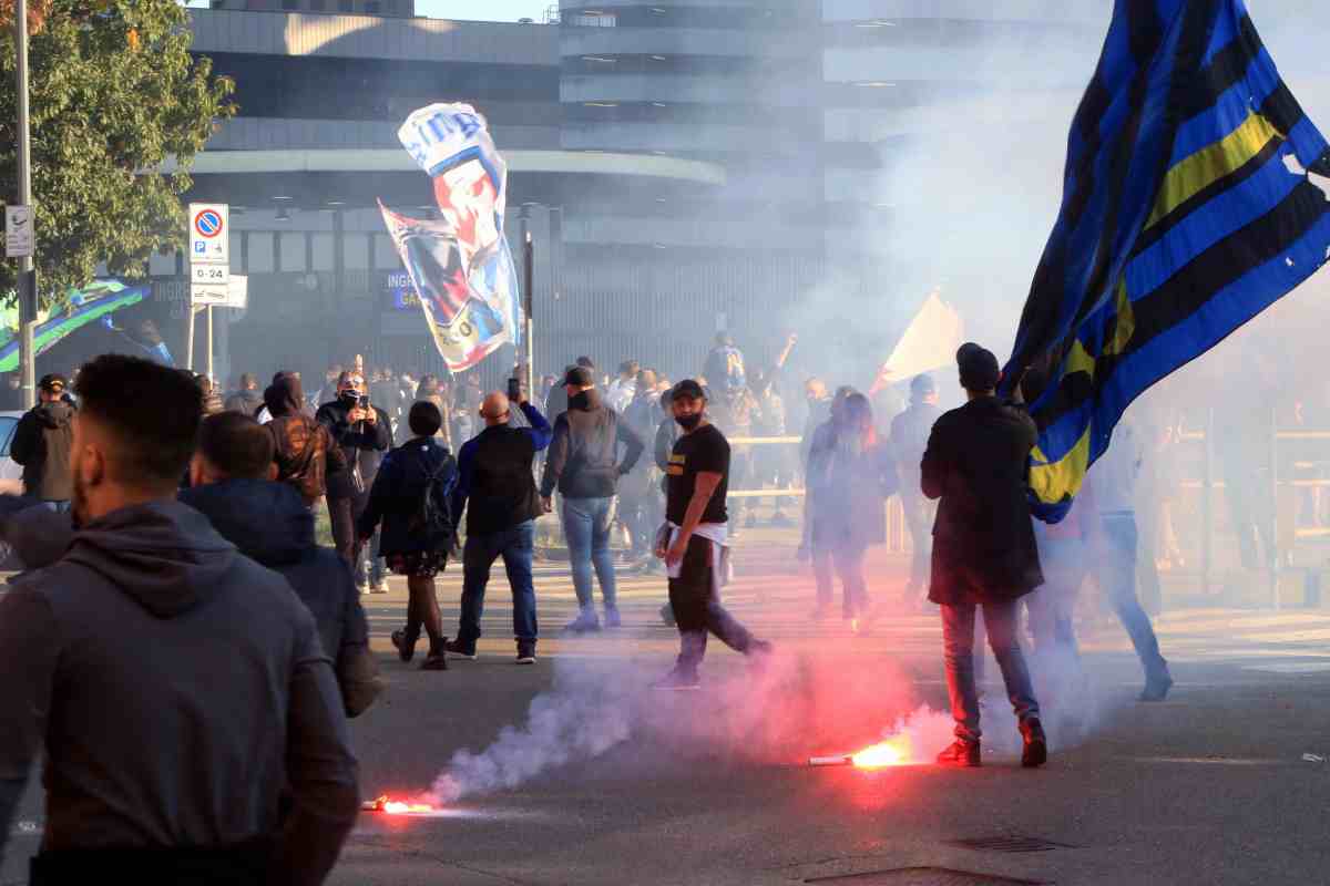 San Siro Tifosi Inter derby Milan