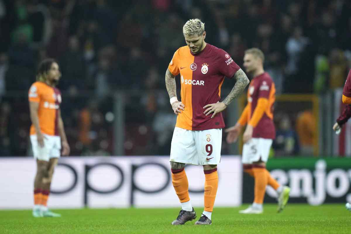 Galatasaray Icardi infortunio