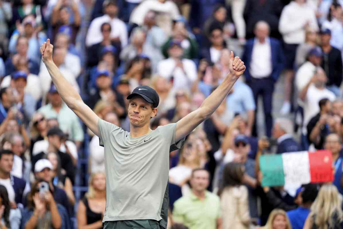 US Open Sinner Fritz Pietrangeli