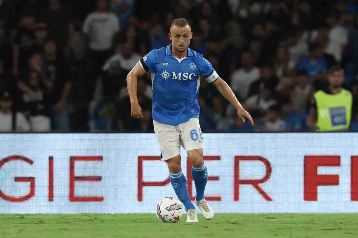 Napoli Lobotka infortunio