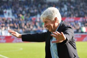 Gasperini sorride