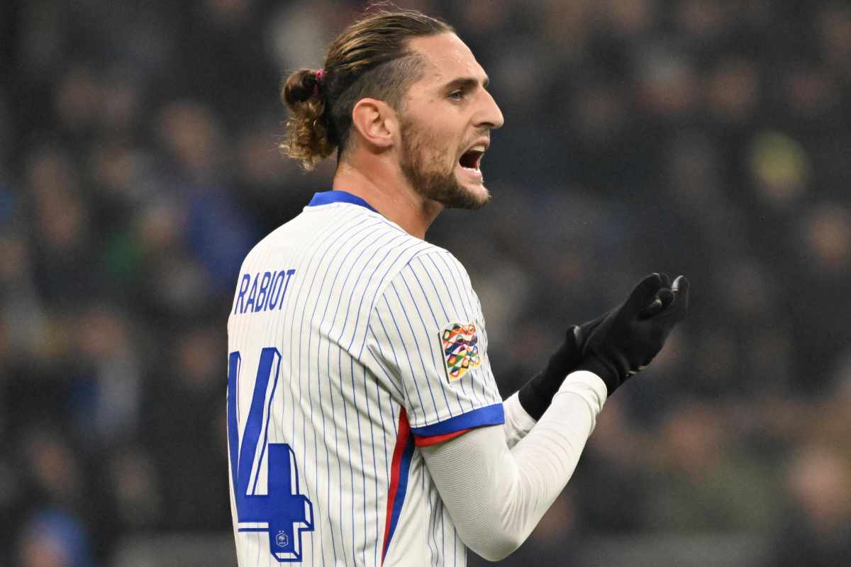 Adrien Rabiot con la Francia