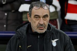 Maurizio Sarri ai tempi della Lazio