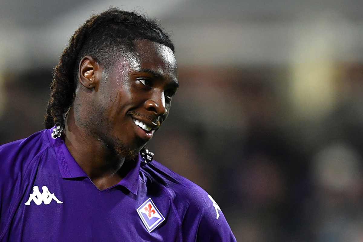 Kean Fiorentina sorridente