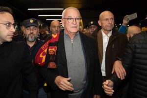 Ranieri tra i tifosi