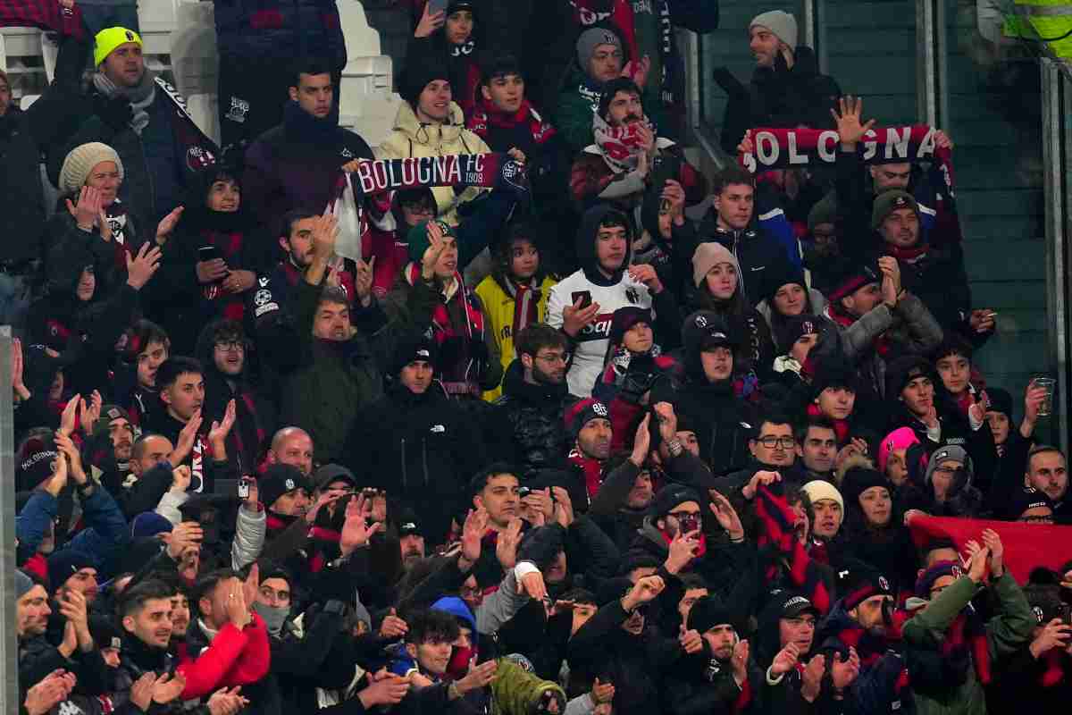 Messaggio commovente: tifosi del Bologna in lacrime