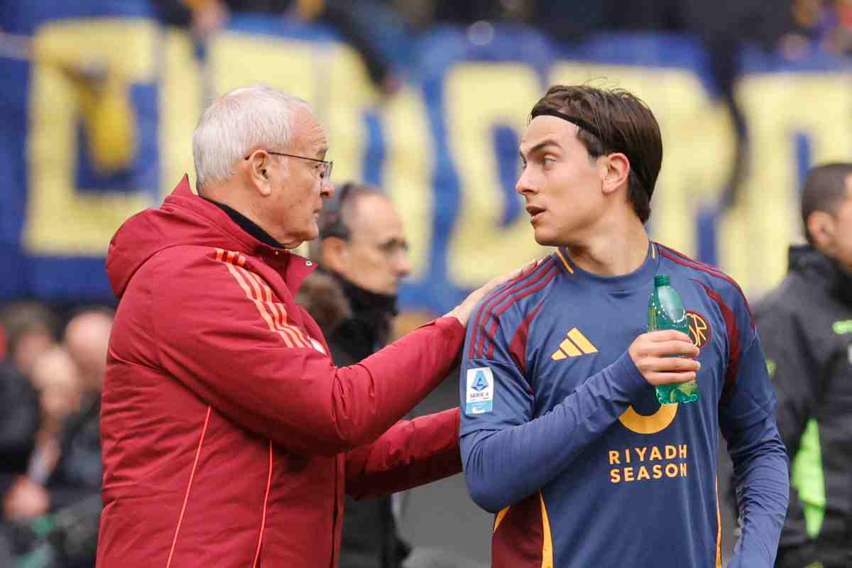 Dybala risolleva la Roma di Ranieri: 5 0 al Parma