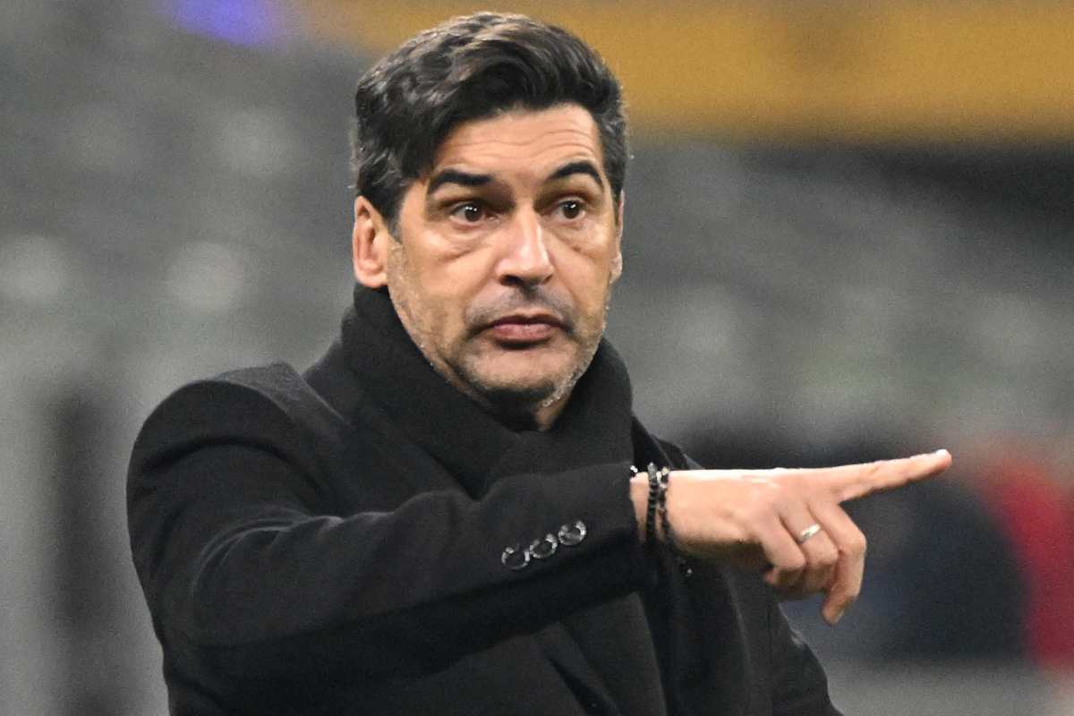 Paulo Fonseca sulla panchina del Milan