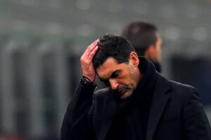 Paulo Fonseca sconsolato