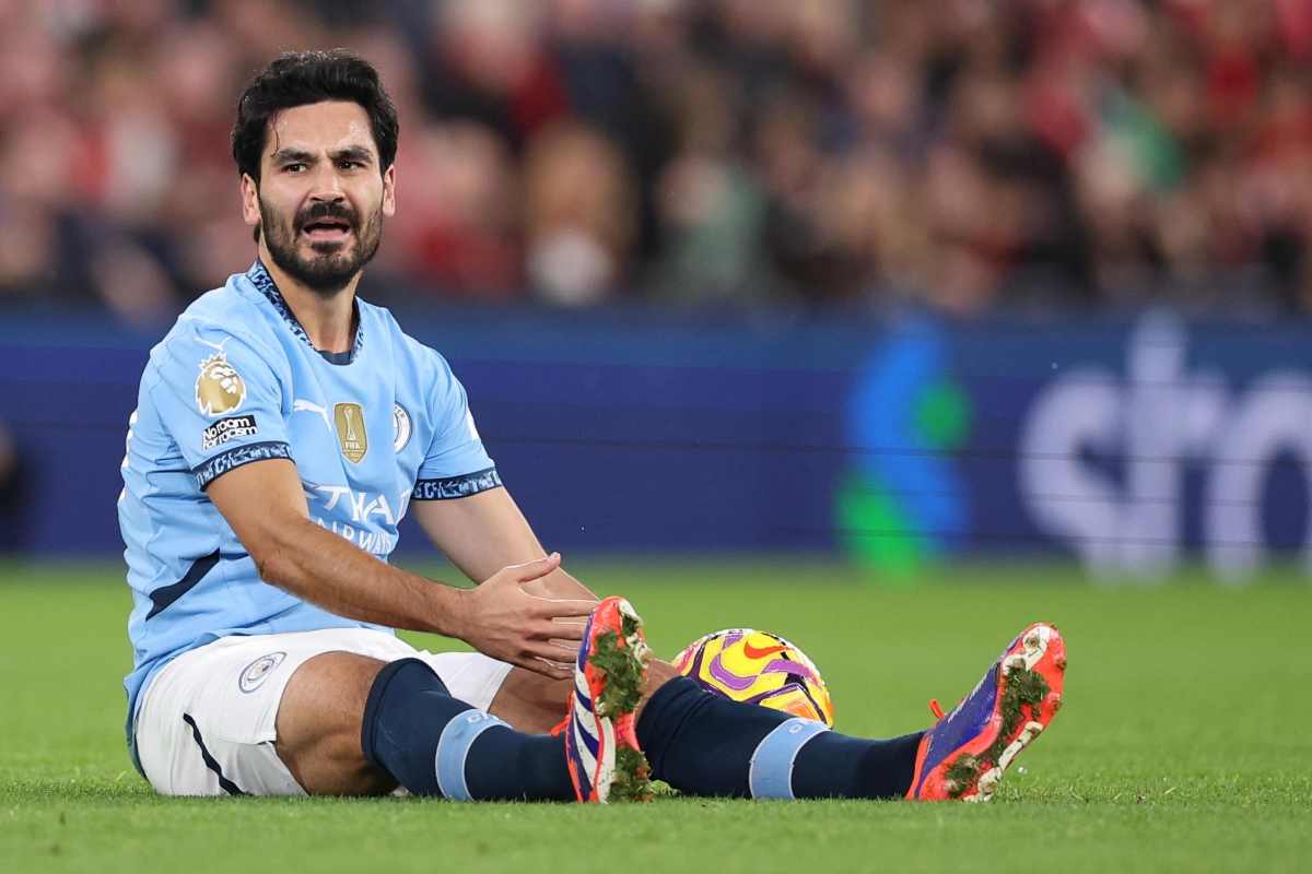 Gundogan con la maglia del City