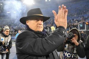 Lotito Lazio applaude