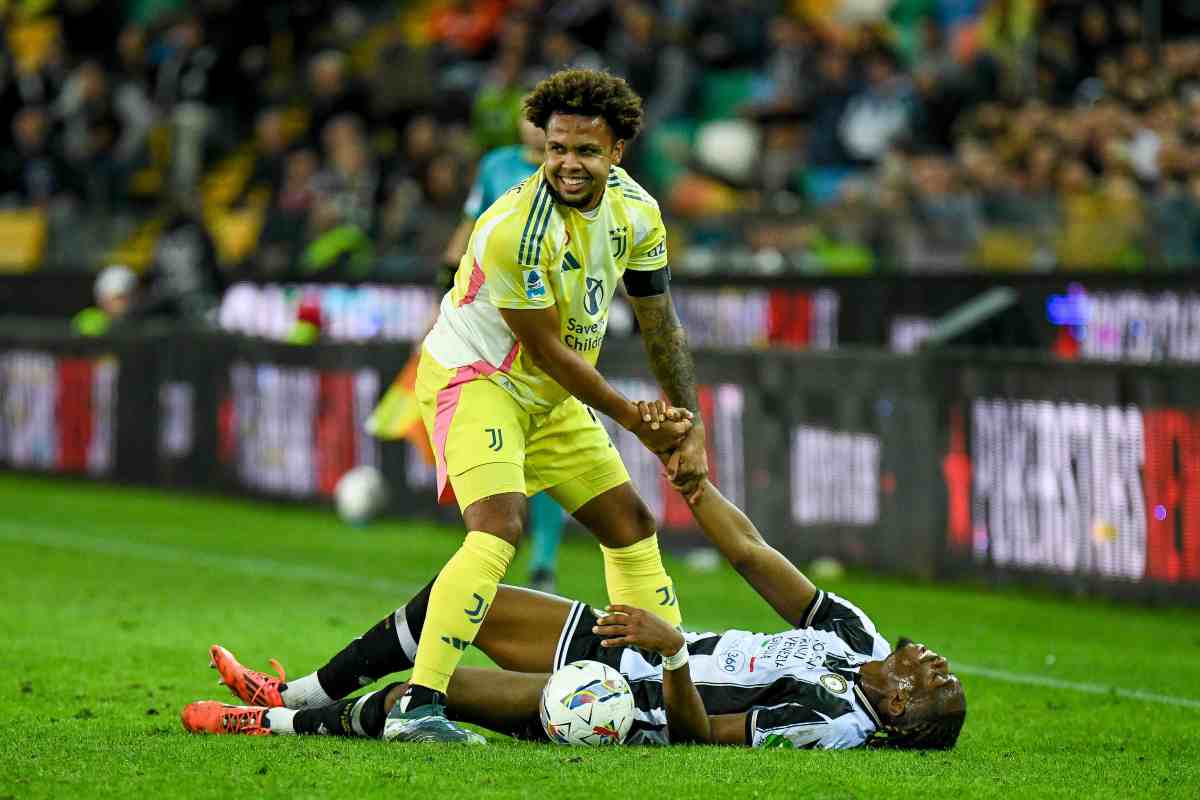 McKennie con la maglia della Juve