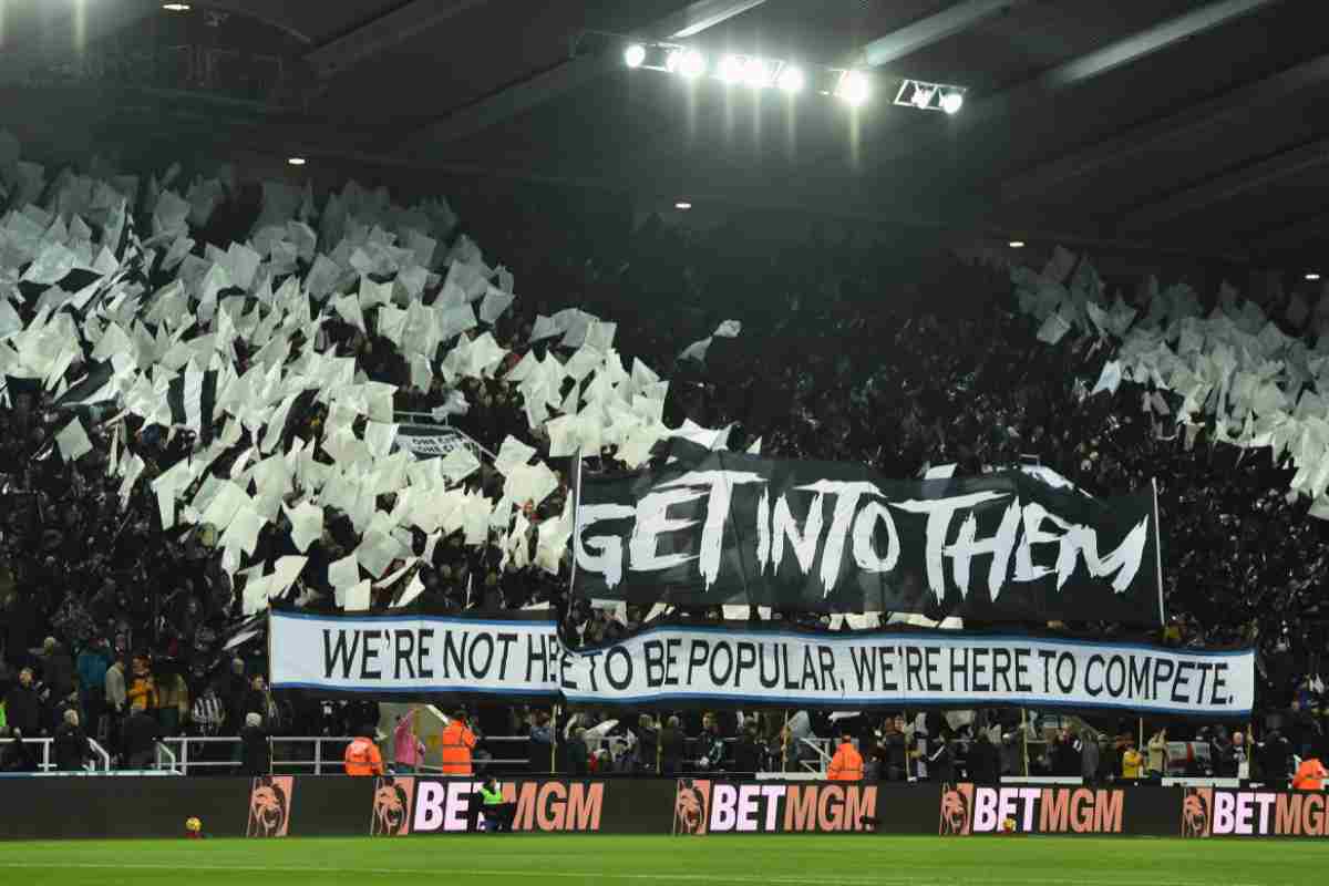 I tifosi del Newcastle