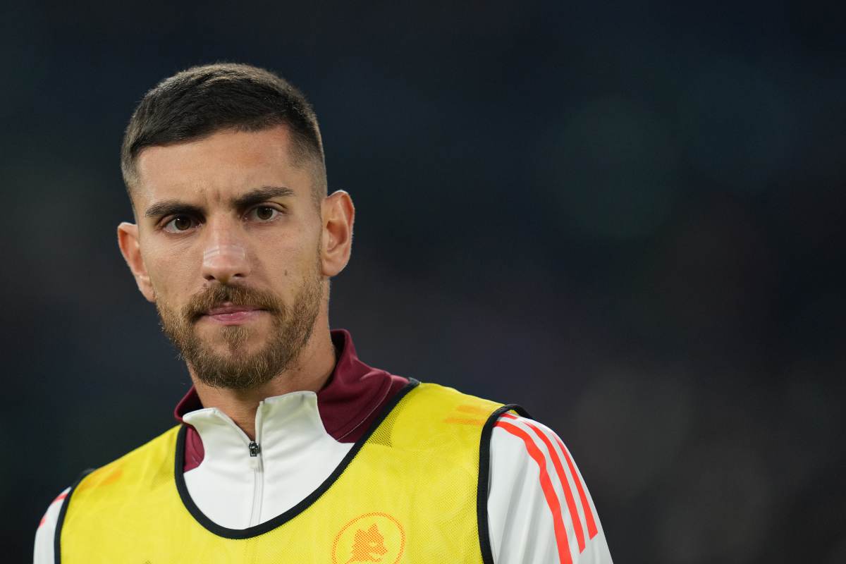 Lorenzo Pellegrini in campo