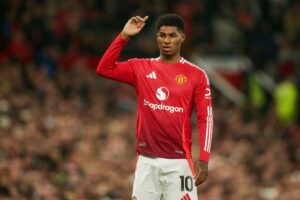 Marcus Rashford in campo