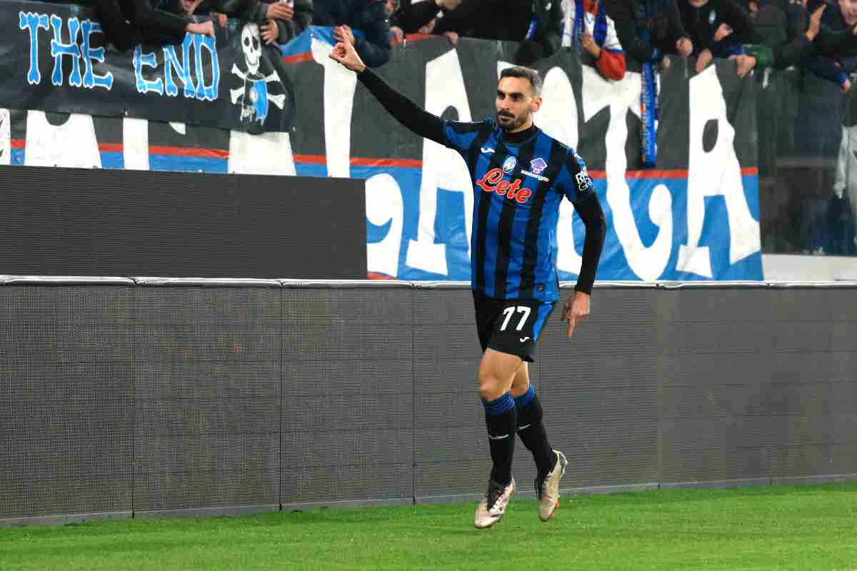 Zappacosta con la maglia dell'Atalanta