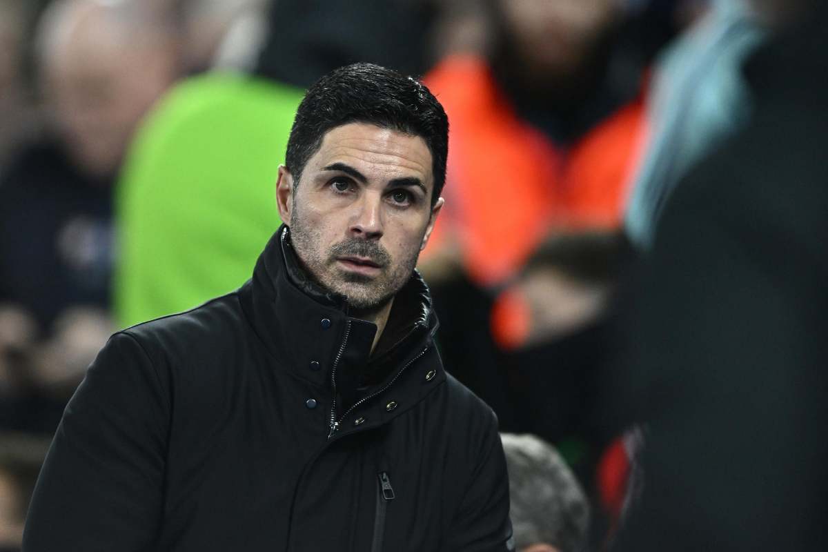 Arteta sulla panchina dell'Arsenal 