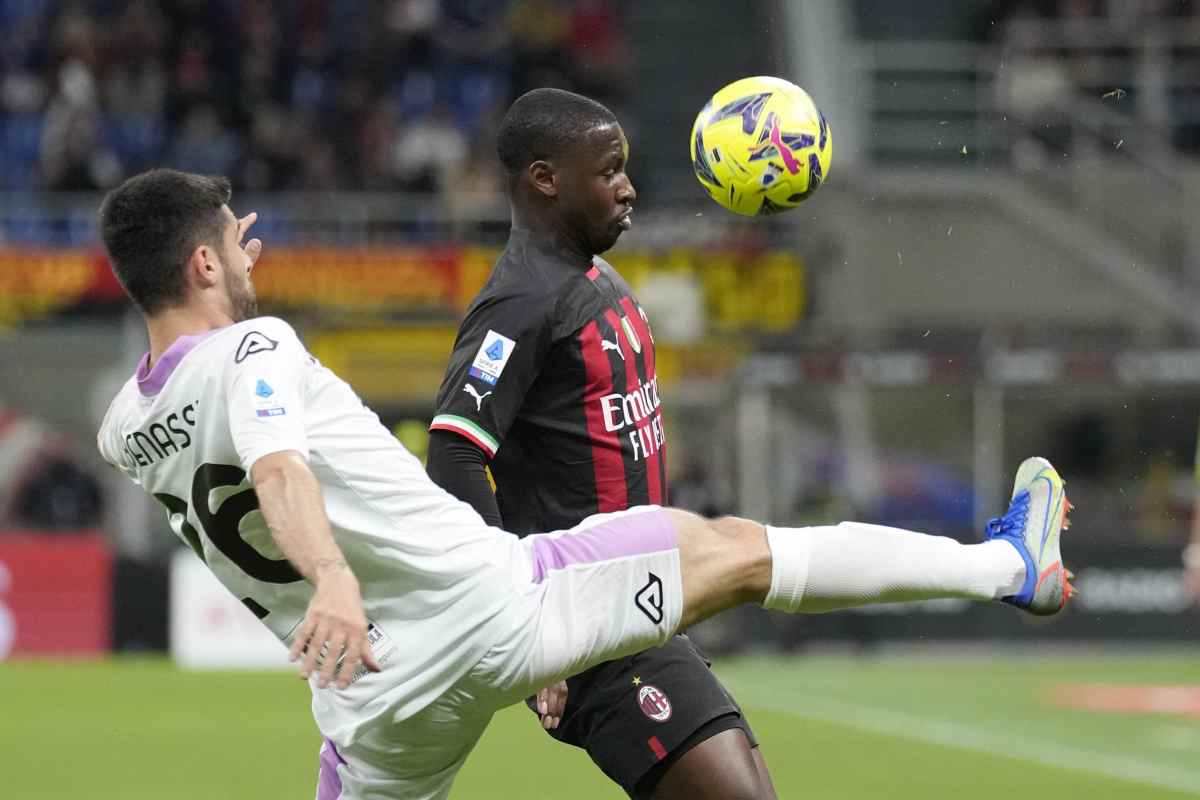 Ballo Toure in campo