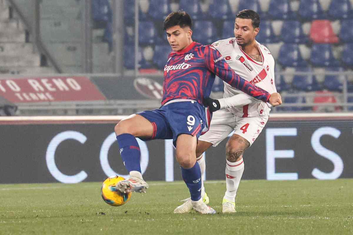 Castro con la maglia del Bologna