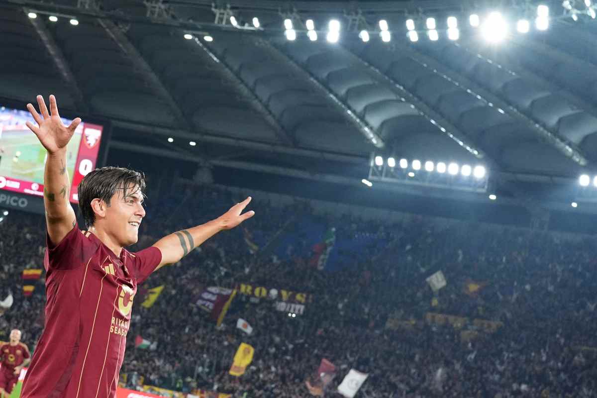 Paulo Dybala in campo