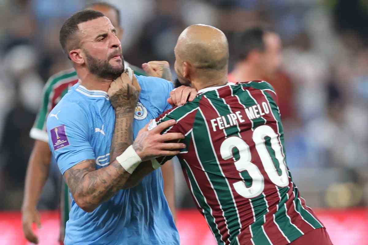 Felipe Melo alle mani con Walker