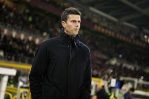 Thiago Motta pensieroso