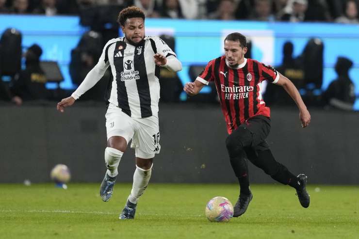 Bennacer e McKennie in Juventus-Milan