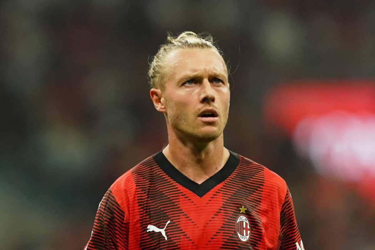 Simon Kjaer al Milan