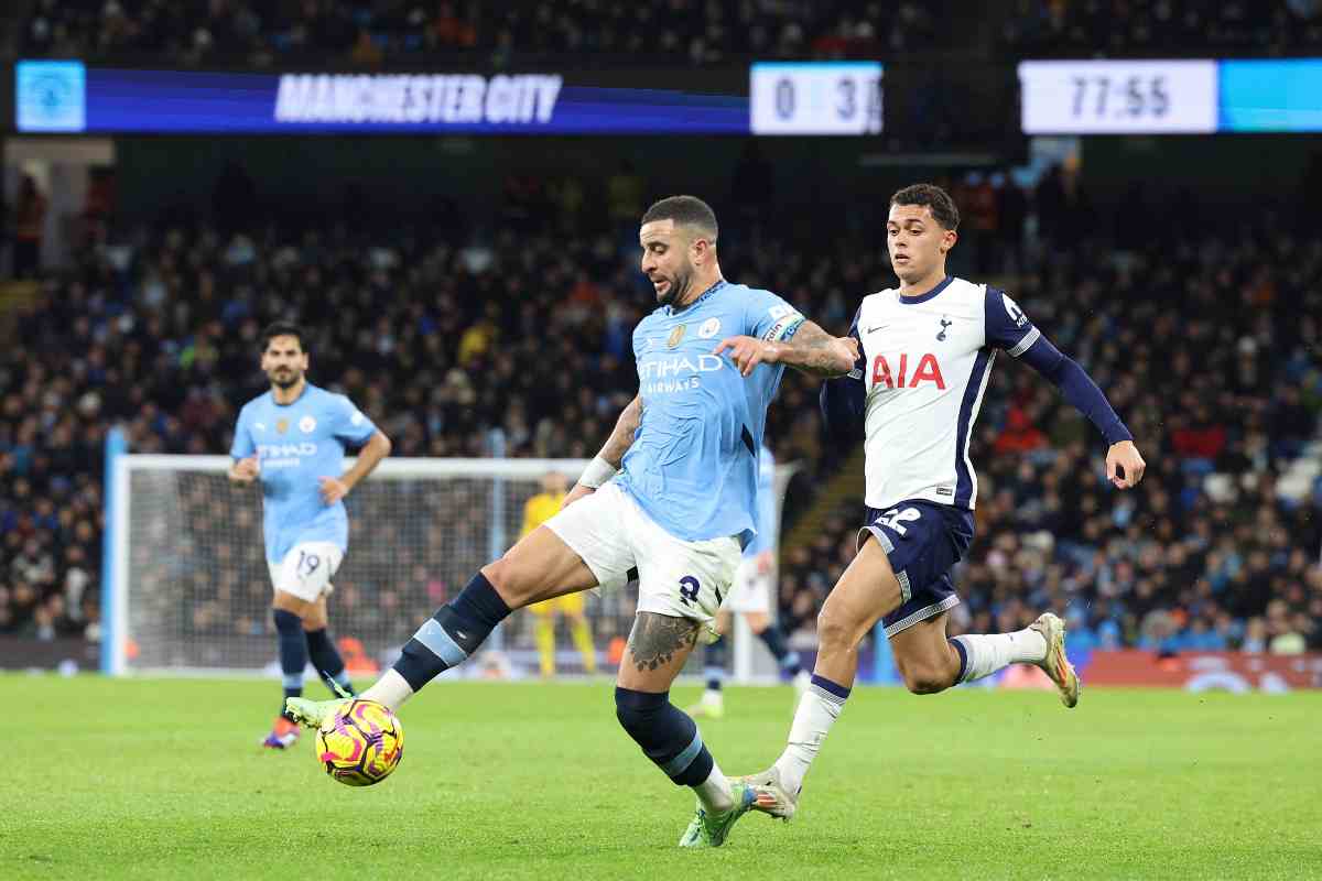 Kyle Walker difensore Manchester City