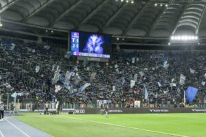 Tifosi Lazio curva Olimpico