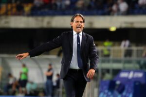 Inzaghi urla a bordo campo