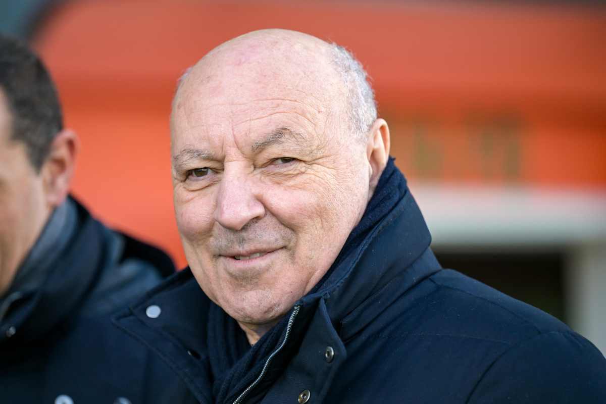 Beppe Marotta sorridente