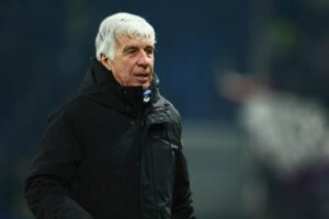 Gasperini sulla panchina dell'Atalanta