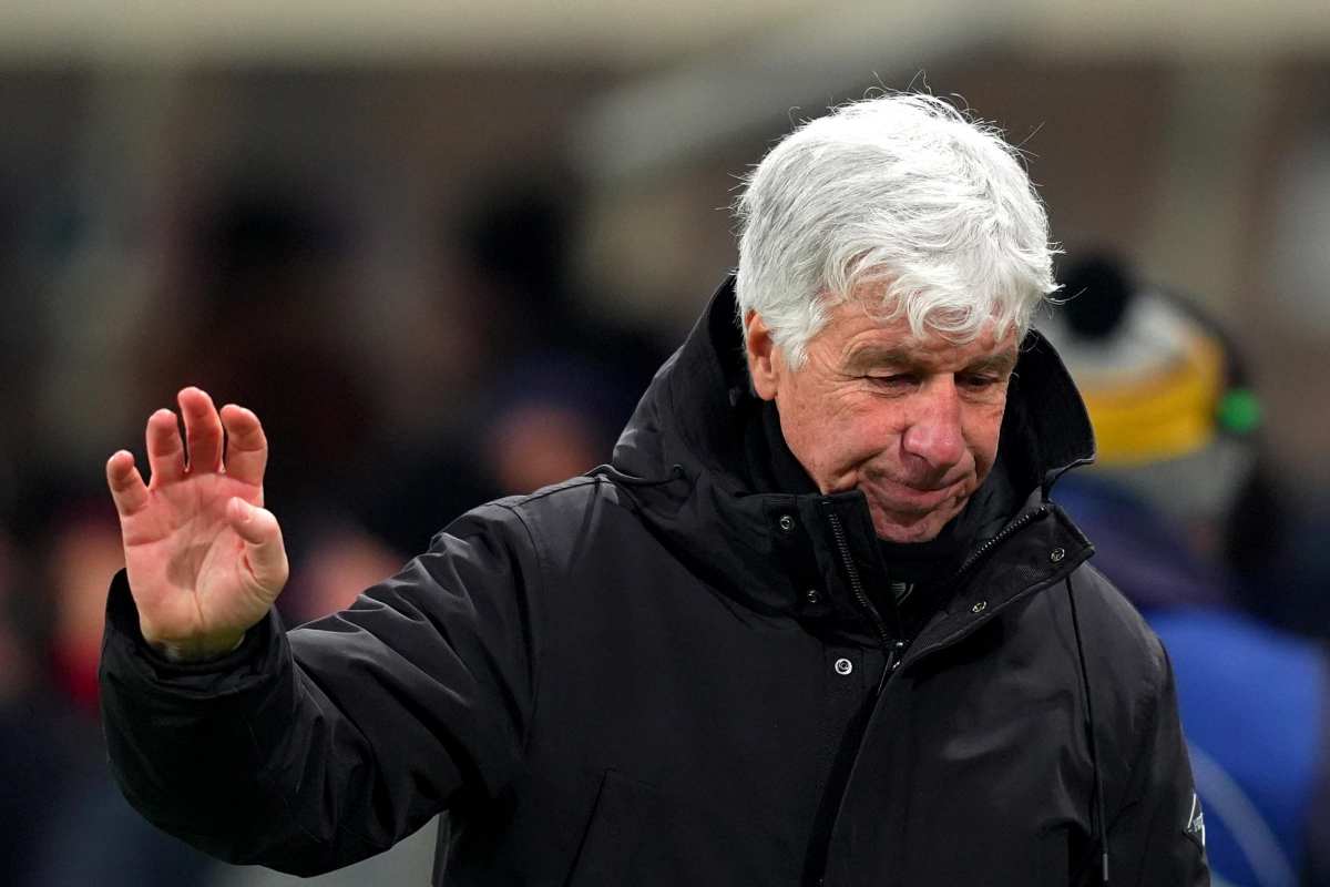 Gasperini Atalanta ai saluti