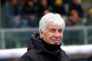 Gian Piero Gasperini sorride