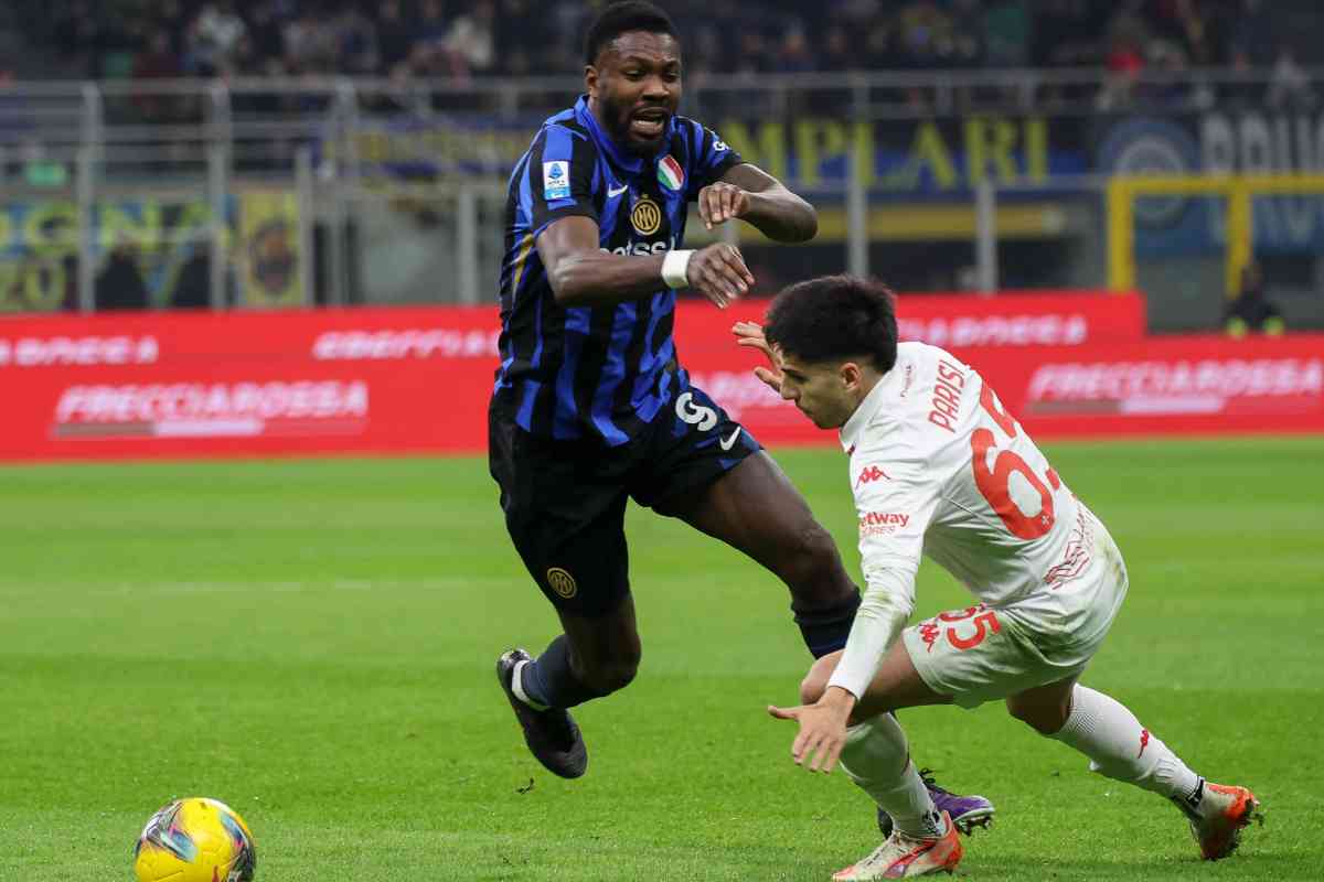 Marcus Thuram in azione