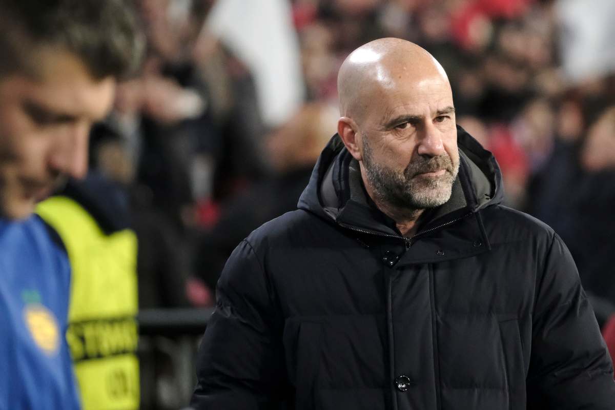 Peter Bosz pensieroso 