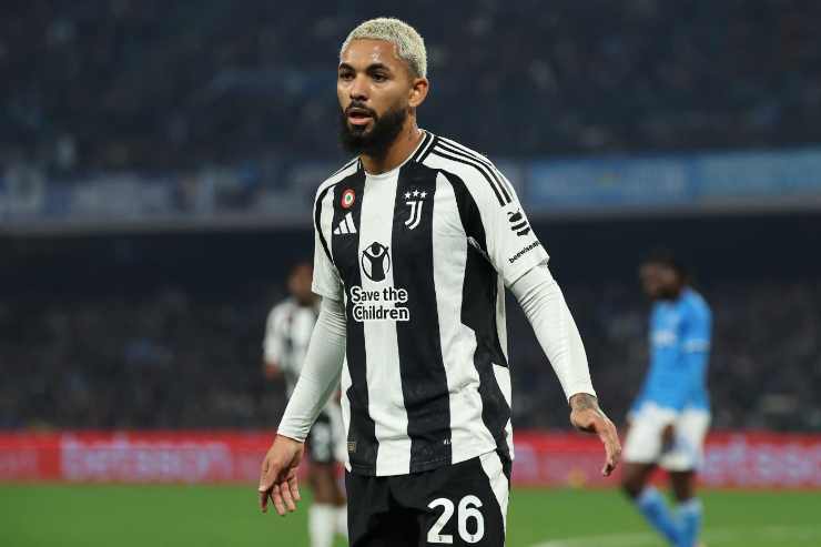 Douglas Luiz in Napoli-Juventus 