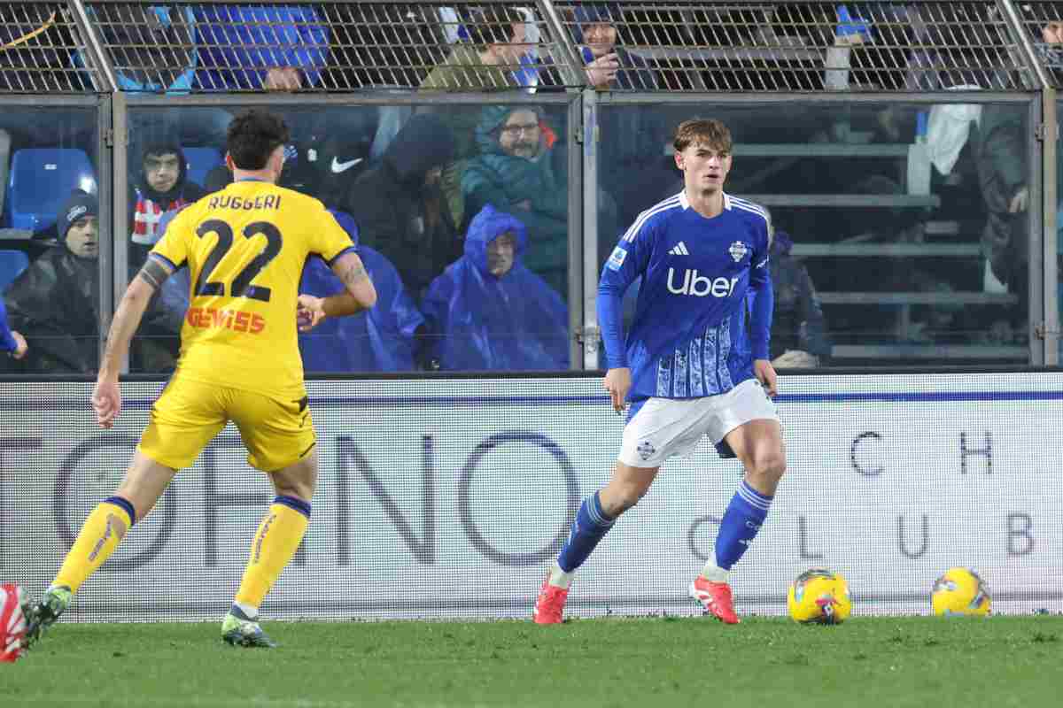 Nico Paz in Como-Atalanta