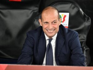 Massimiliano Allegri sorride