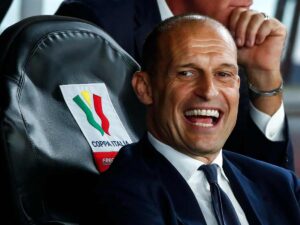 Allegri sorride