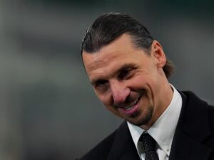 Ibrahimovic sorride