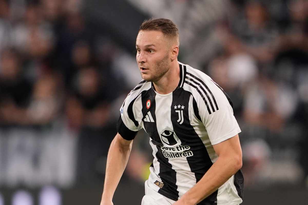 Koopmeiners in azione con la maglia della Juventus