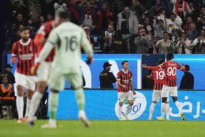 Il Milan in campo