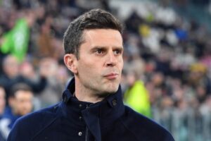 Thiago Motta sulla panchina della Juventus